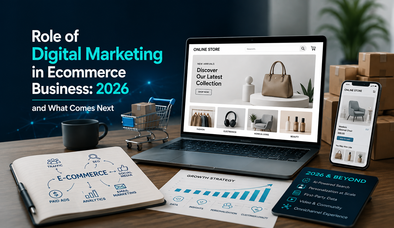 Role of Digital Marketing in Ecommerce Business: 2026 and What Comes Next
