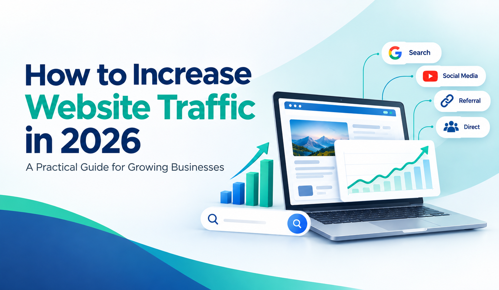 increase website traffic 2026 guide