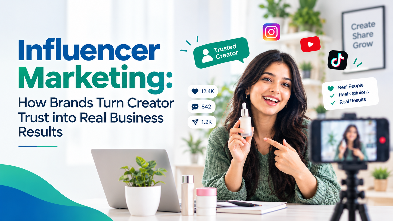 influencer marketing creator trust in action
