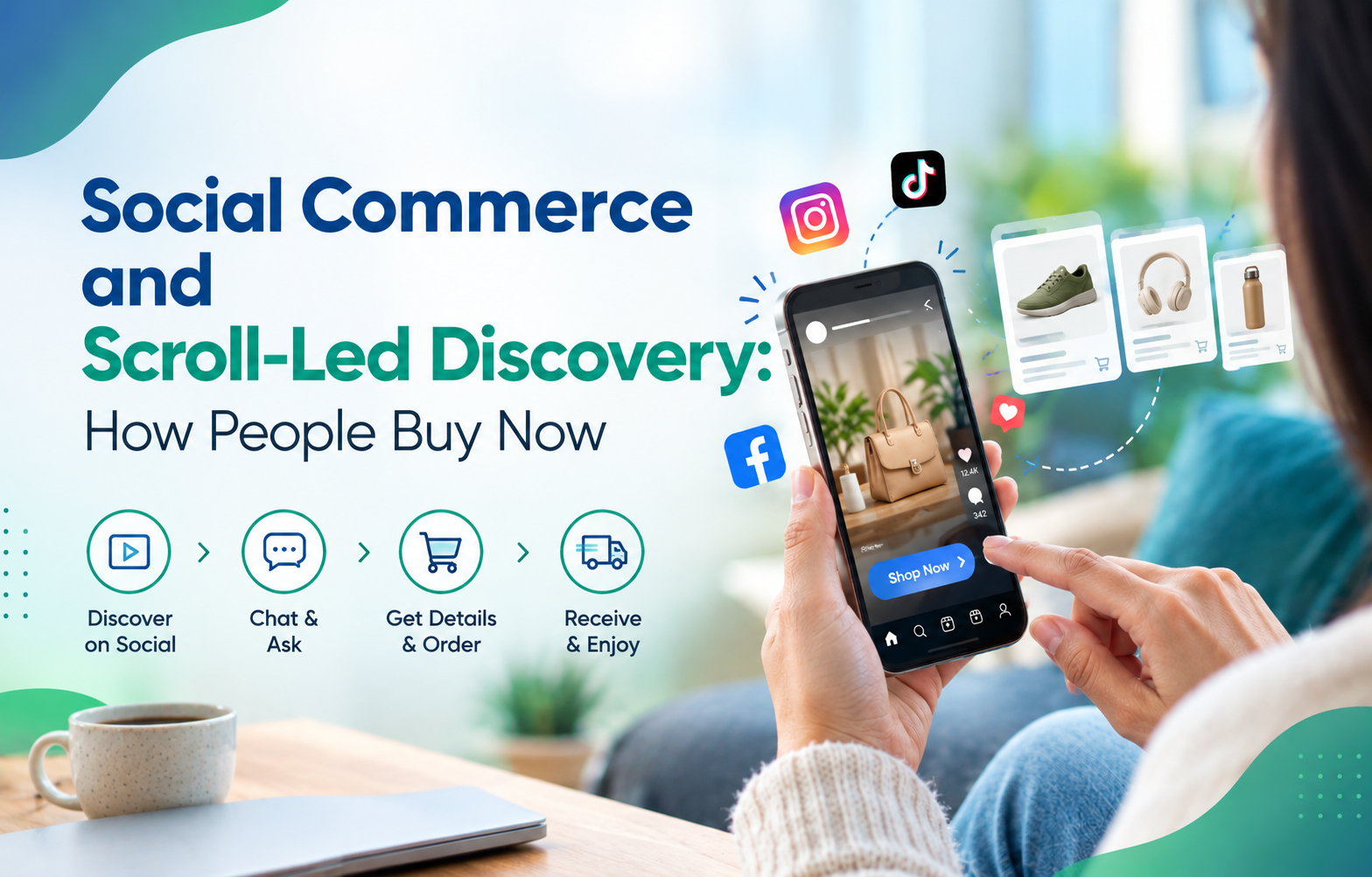 social commerce and scroll led discovery